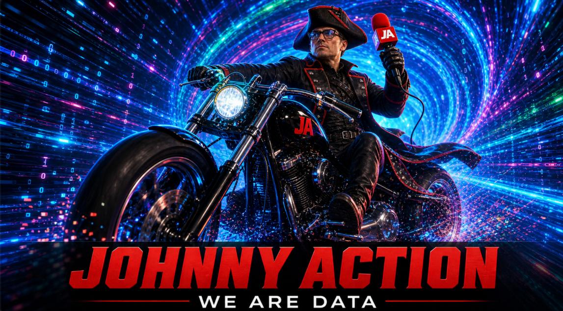 Johnny Action promotional We Are Data™ image